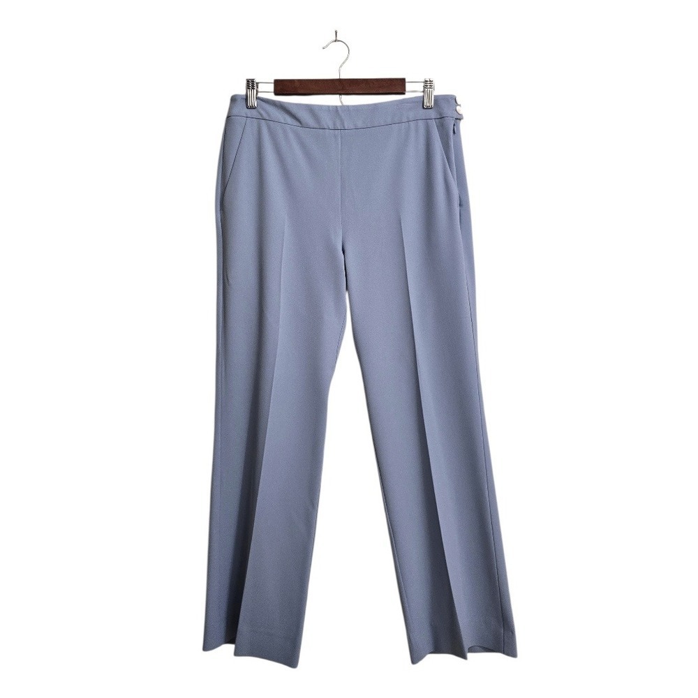 Marella Acadia Flare Ankle Pants In Sky Blue Sz 8